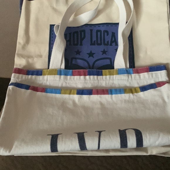 Gap tote cotton fabric bag - Picture 5 of 7
